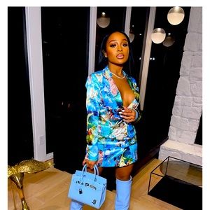 Beautiful silk angelic blazer dresss from Shane Justin